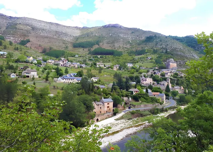 Ferienhaus La Belugue A Ste-enimie Prades (Lozere)