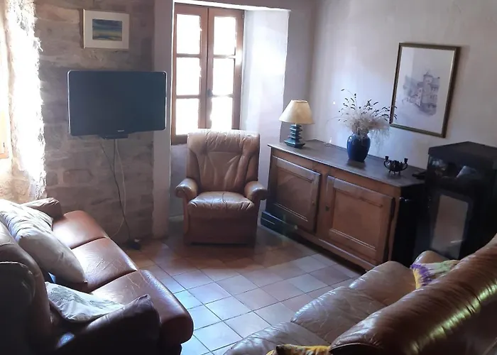 La Belugue A Ste-enimie Ferienhaus